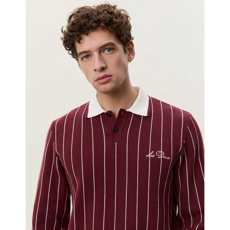Les Deux Signature Knitted LS Polo image number 1
